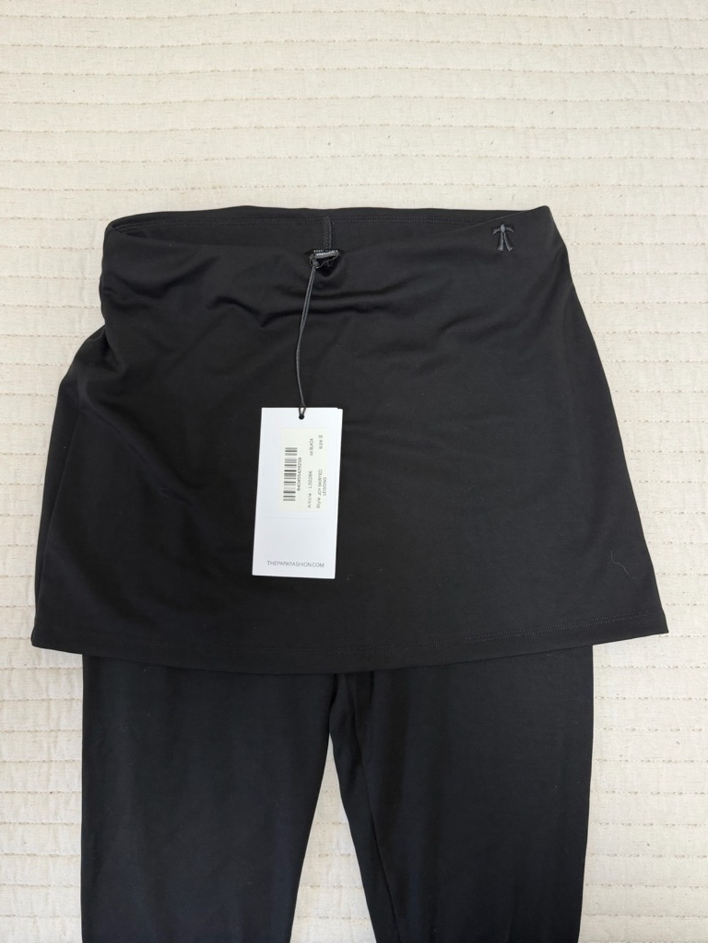 NWT - The Park - Black Skirted Leggings - Picture 3 of 6